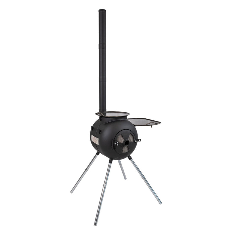 Ozpig Series 2 Portable Wood Fired BBQ Stove and Heater