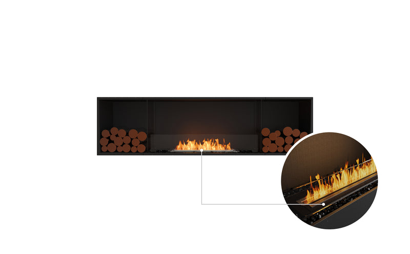 EcoSmart Fire Flex 78SS.BX2 Bioethanol Fireplace